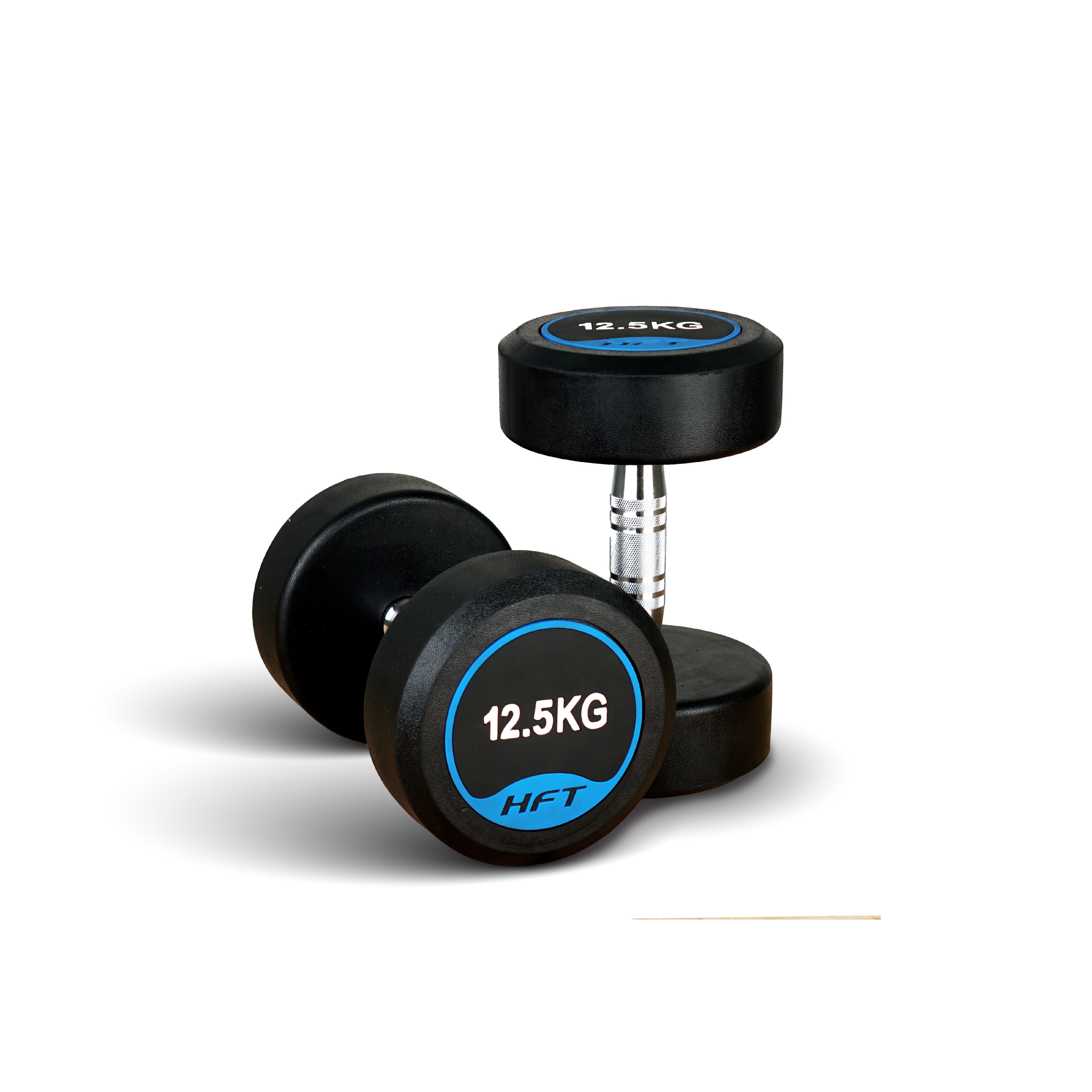ดัมเบลกลม HOMEFITTOOLS 12.5 KG 1 คู่_0